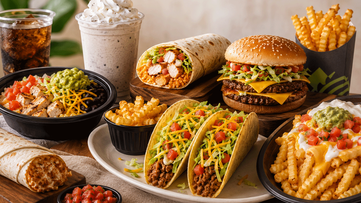 Del Taco Menu with Prices