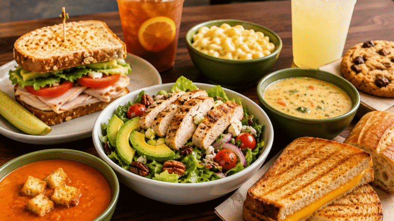 Panera Lunch Menu with Prices